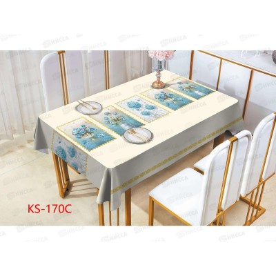 Клеенка Grace ткань с пвх 1,37х20м KS-170С 109825 Клеенка Grace ткань с пвх 1,37х20м KS-170С 109825