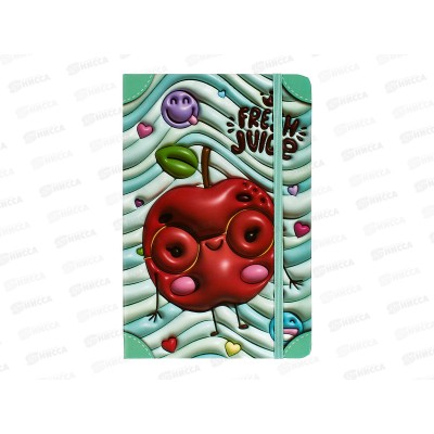 Блокнот 80л MAZARI Фрукты объемные 14*21см. M-3128*16 Блокнот 80л MAZARI Фрукты объемные 14*21см. M-3128*16