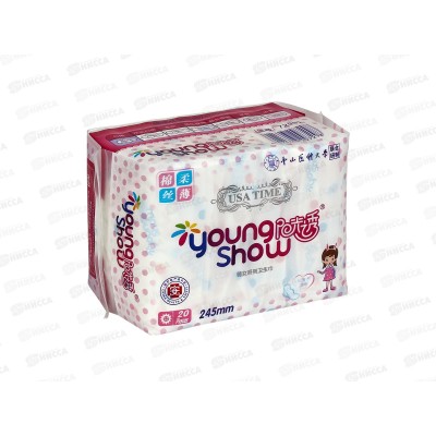 Young Show USA time прокладки гигиенические 20шт дневные *12