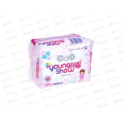 Young Show USA time прокладки гигиенические 10шт днев с крыл *24