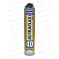 Пена монтажная KRASS ULTRAFLEX 40 под пистолет, Всесезонная, 600мл, 0005279 *12/504 Пена монтажная KRASS ULTRAFLEX 40 под пистолет, Всесезонная, 600мл, 0005279 *12/504