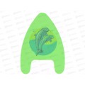 Доска для плавания 40*28см green RUSH WAY 408228   гб Доска для плавания 40*28см green RUSH WAY 408228   гб