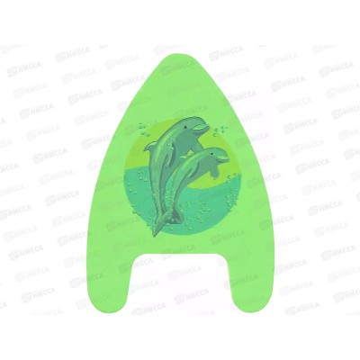 Доска для плавания 40*28см green RUSH WAY 408228   гб