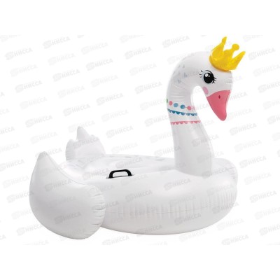 Плот надувной 57562 THE ROYAL SWAN (142*139*99см) от 3-х лет INTEX