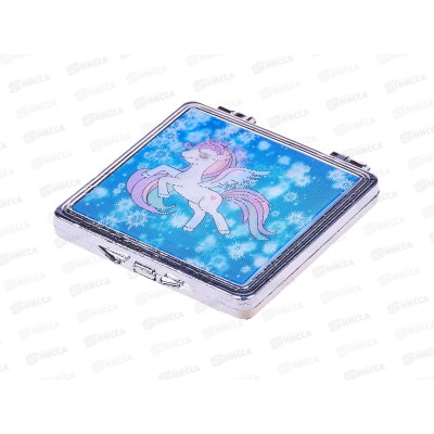 Зеркало складное 3D Единорог 6см. Р14193-2 Зеркало складное 3D Единорог 6см. Р14193-2