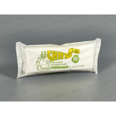 Бинт медицинский стерильный 7*14 (32) ТУ *150