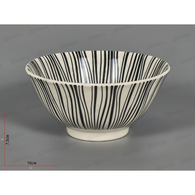 Салатник H230720A16BL 16см 700мл Wild spirit 256216