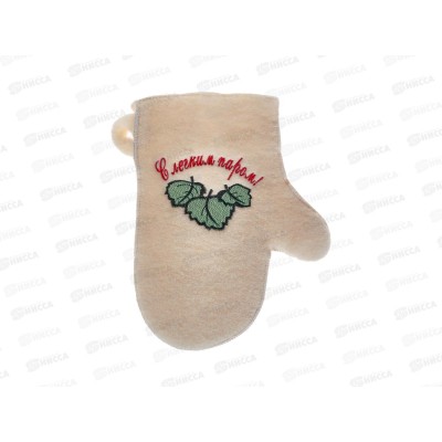 Рукавица д/бани с легким паром Бацькина баня 12023*20