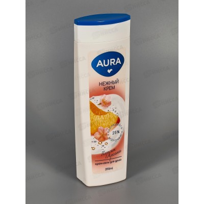 АУРА Крем-гель для душа Персик и Аргана 390мл *8 АУРА Крем-гель для душа Персик и Аргана 390мл *8