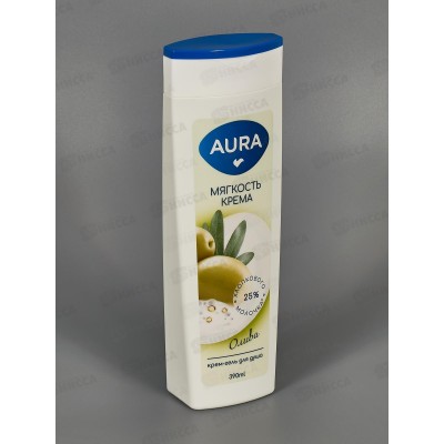 АУРА Крем-гель для душа Олива 390мл *8 АУРА Крем-гель для душа Олива 390мл *8