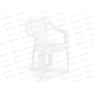 Кресло &quotПлетенка&quot белый М8536 *4