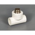 Тройник PP-R с наружней резьбой белый 20x1/2" Jakko *15/75