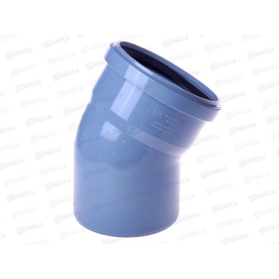 Отвод канализационный 30 серый 110 *40 Отвод канализационный 30 серый 110 *40