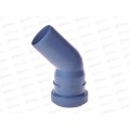Отвод канализационный 45 серый 40 *120