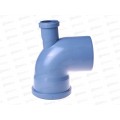 Отвод канализационный 87 (тыл) серый 110-50 *25
