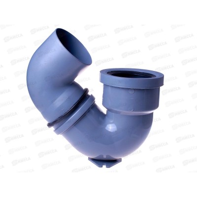 Сифон &quotS" 87 серый 110 Jakko *10