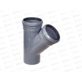 Тройник канализационный 45 серый 110-110 Jakko *16 Тройник канализационный 45 серый 110-110 Jakko *16