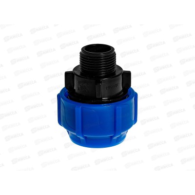 Муфта компрессионная с наружной резьбой  32x3/4&quot Jakko *25/325