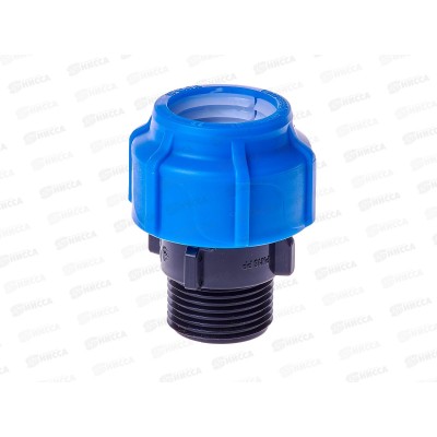 Муфта компрессионная с наружной резьбой 32x1" Jakko *20/300 Муфта компрессионная с наружной резьбой 32x1" Jakko *20/300