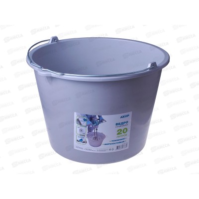 Ведро Мастер 20л ударопрочное, 380*380*265мм, 010 20 20 Ведро Мастер 20л ударопрочное, 380*380*265мм, 010 20 20
