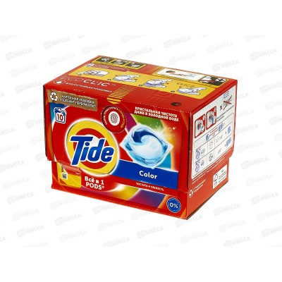 ТАЙД Автомат гель СМС жидкий Колор 10*16,8г в растворимых капсулах *4 ТАЙД Автомат гель СМС жидкий Колор 10*16,8г в растворимых капсулах *4