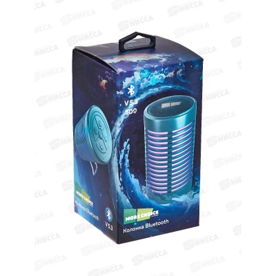 Колонка-Bluetooth 5.3 5Вт 500mAh More Choice BS23 голубая *10