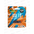 Флэш-карта USB 3.0  128GB More Choice MF128m металл черный