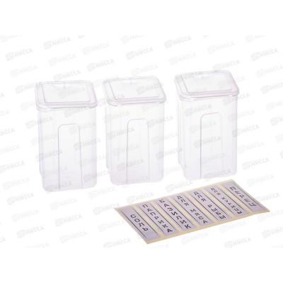 Контейнер для специй "Sugar Spice" 0,2л 3шт SE112712999 *18 Контейнер для специй "Sugar Spice" 0,2л 3шт SE112712999 *18