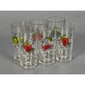 Набор стаканов 6 штук 146-Д для сока Ягодный сад *4
