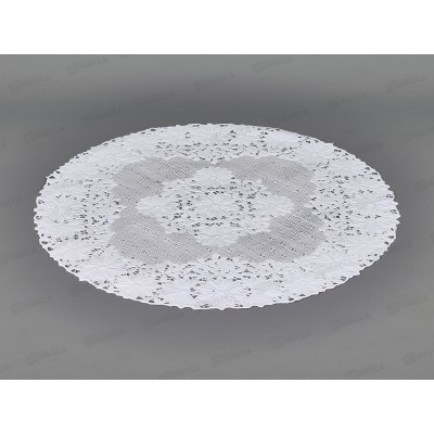 Салфетка ажурная GRACE Лейс 30*30 LO-1008PU круг 106222 *12