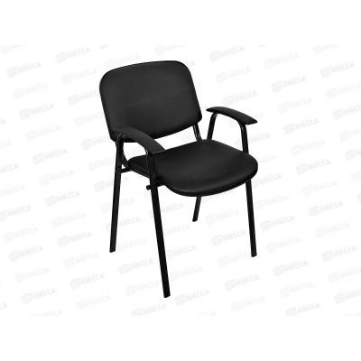 Стул Персона 2, ИЗО к/з, подлокотники, кожухи черные Стул Персона 2, ИЗО к/з, подлокотники, кожухи черные