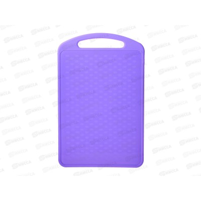 Доска разделочная средняя 289*185*4,5 Фиалковая ИНТ *20