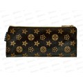 Пенал deVente  21,5*9*1см, Monogram иск.кожа, молния коричневы 7024445 Пенал deVente  21,5*9*1см, Monogram иск.кожа, молния коричневы 7024445