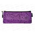 Пенал deVente 21,5*9*1см School текстиль, молния фиолетовый 7024071 Пенал deVente 21,5*9*1см School текстиль, молния фиолетовый 7024071