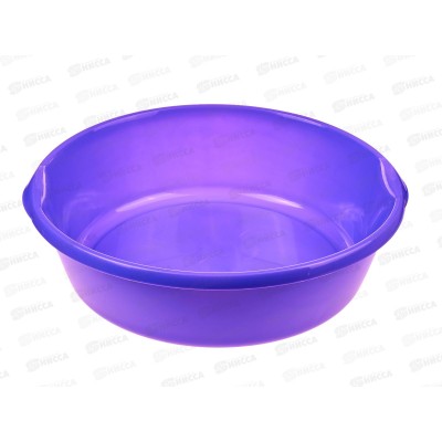 Таз  9л пластмассовый фиолетовый ИНТ *30