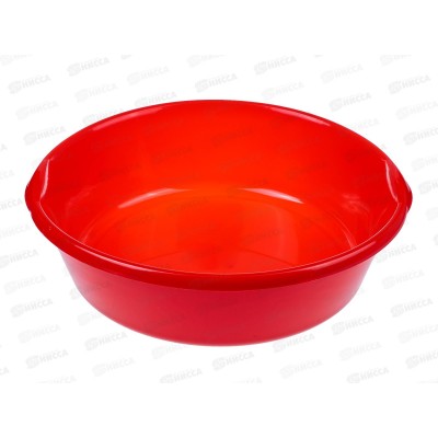 Таз 9л пластмассовый красный ИНТ *30 Таз 9л пластмассовый красный ИНТ *30