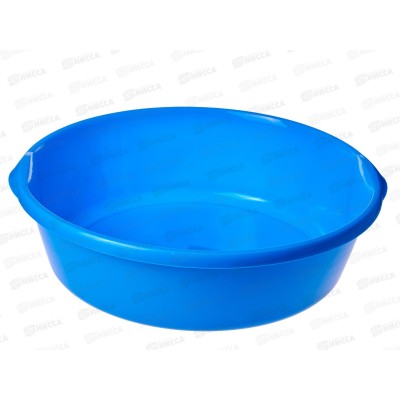 Таз  9л пластмассовый синий ИНТ *30