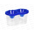 Непроливайка ПП Стандарт Синий-2, двойная, С-9003 *10/100 Непроливайка ПП Стандарт Синий-2, двойная, С-9003 *10/100