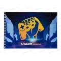 Альбом для рисования 20л ПП Геймпад в руке, 20-9624 *20