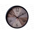 Часы настенные &quot21 Век&quot 2940-115 (10) Текстура дерева, d=29см, Рубин