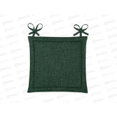 Подушка для стула 40*40 ВН рогожка изумруд