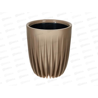 Горшок для цветов Сигма 18л Фрапе (с вкладкой) д.30, h37 *1 Горшок для цветов Сигма 18л Фрапе (с вкладкой) д.30, h37 *1