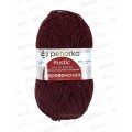 Пряжа Деревенская Т-бордо шерсть 100гр 250м 323