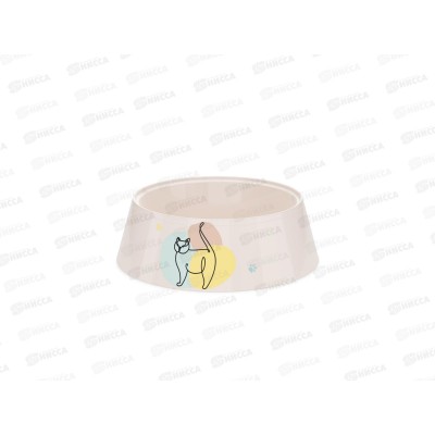 Миска для кошек Мур-мяу 0,3л М7853 *30 Миска для кошек Мур-мяу 0,3л М7853 *30