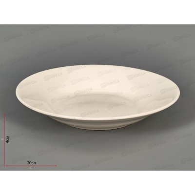 Тарелка суповая SRHT004 20см 250мл Общепит 180009 Тарелка суповая SRHT004 20см 250мл Общепит 180009