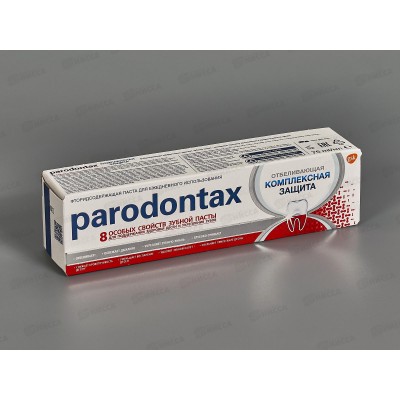 Пародонтакс зубная паста 75мл Комплексная защита (отбеливающая) *12 Пародонтакс зубная паста 75мл Комплексная защита (отбеливающая) *12