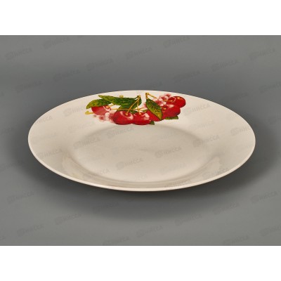 Тарелка обеденная MC-008 Вишня 23см 240515