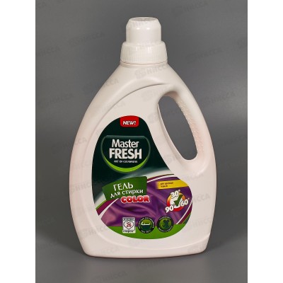 Master FRESH Гель для стирки Колор 1 1,3л HDPE флакон С0007771 *6