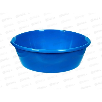 Таз 15л пластмассовый с ручками синий *30 ИНТ Таз 15л пластмассовый с ручками синий *30 ИНТ