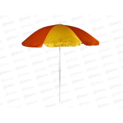 Зонт пляжный d-220см высота 185см с наклоном Orange RUSH, 394778 *12